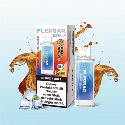 Flerbar Pod 20 mg/ml (2 Stück) Bloody Bull