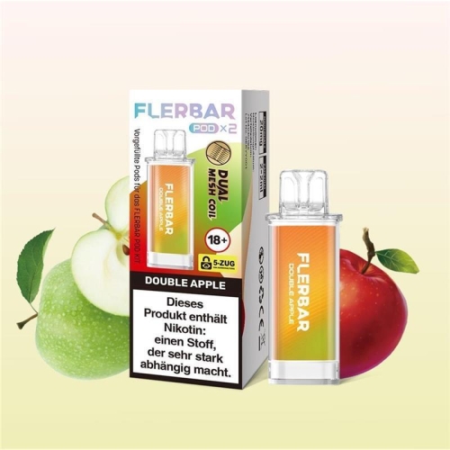 Flerbar Pod 20 mg/ml (2 Stück) Double Apple