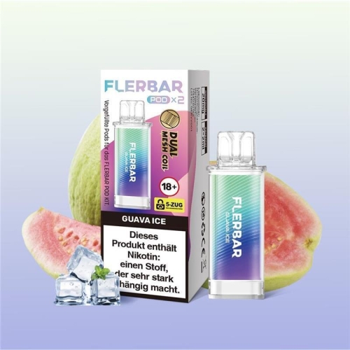 Flerbar Pod 20 mg/ml (2 Stück) Guava Ice