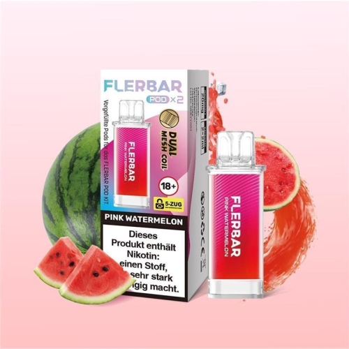 Flerbar Pod 20 mg/ml (2 Stück) Pink Watermelon