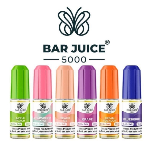 Bar Juice Bundle ( 5 x 10 ml Bar Juice )