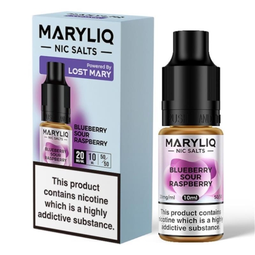 Lost Mary - Maryliq Nikotinsalz Liquid Blueberry Sour Raspberry 20mg