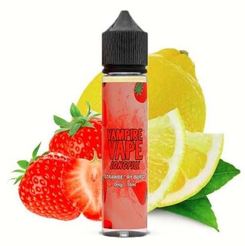 Vampire Vape - Strawberry Brust Longfill Aroma 14ml in 60 ml Fl