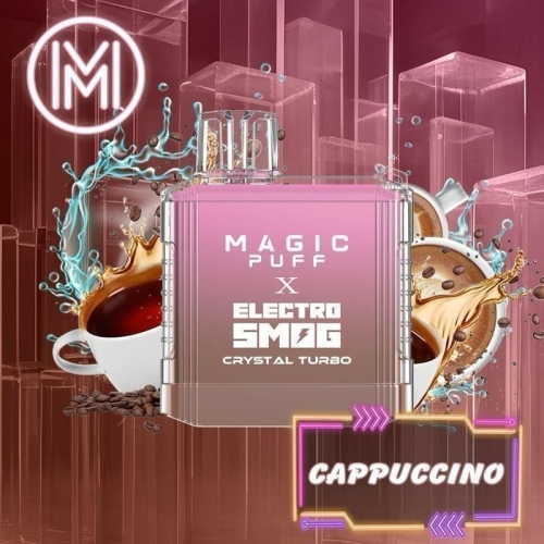 Magic Puff x Electro Smog Einweg Vape Cappuchino