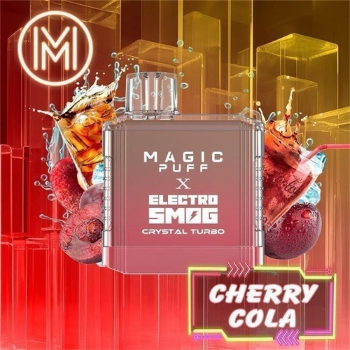 Magic Puff x Electro Smog Einweg Vape Cherry Cola