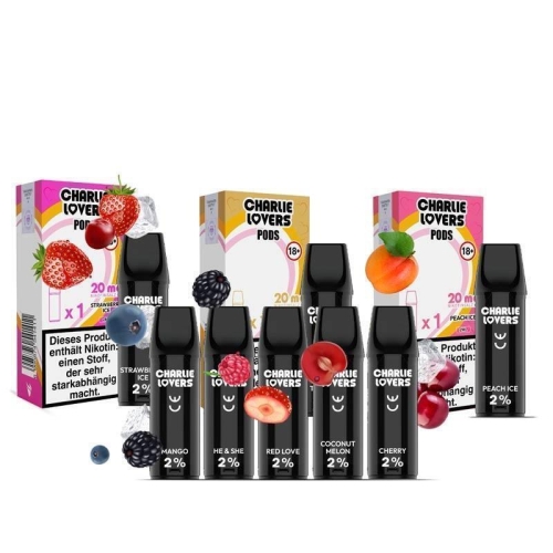 Charlie Lovers Pod (1 Stück pro Packung) Coconut Melon 20 mg/ml