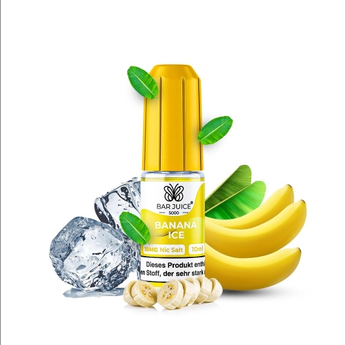 Bar Juice 5000 NicSalt Liquid 10 ml Banana Ice 10 MG