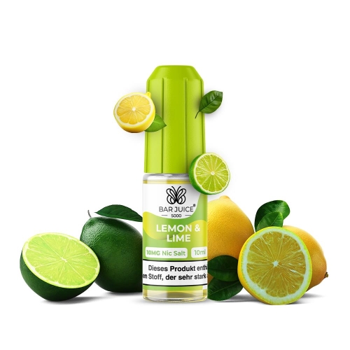 Bar Juice 5000 NicSalt Liquid 10 ml Lemon and Lime 10 MG