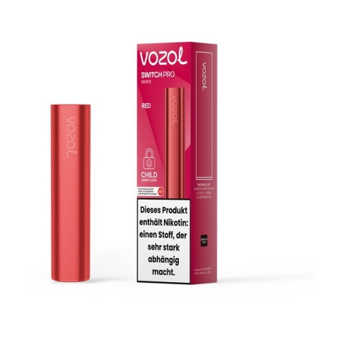 Vozol - Switch Pro Akku 400mAh (Basisgerät) Red
