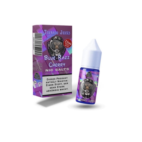 Tornado Juices Nikotinsalz liquid Blue Razz Cherry 20 mg/ml