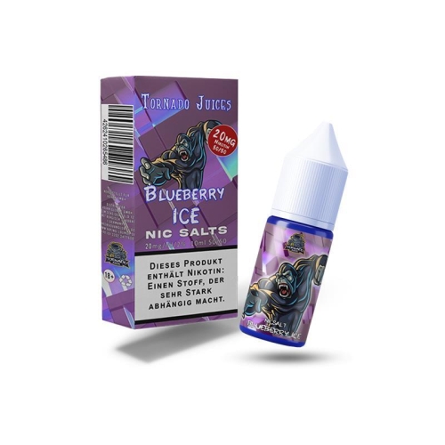 Tornado Juices Nikotinsalz liquid Blueberry Ice 20 mg/ml