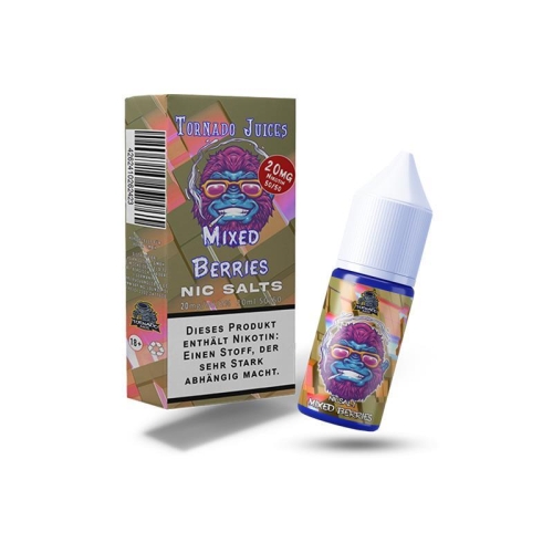 Tornado Juices Nikotinsalz liquid Mixed Berries 20 mg/ml