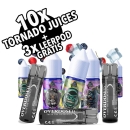 Tornado Juices 10er Bundle + 3x gratis Leerpod