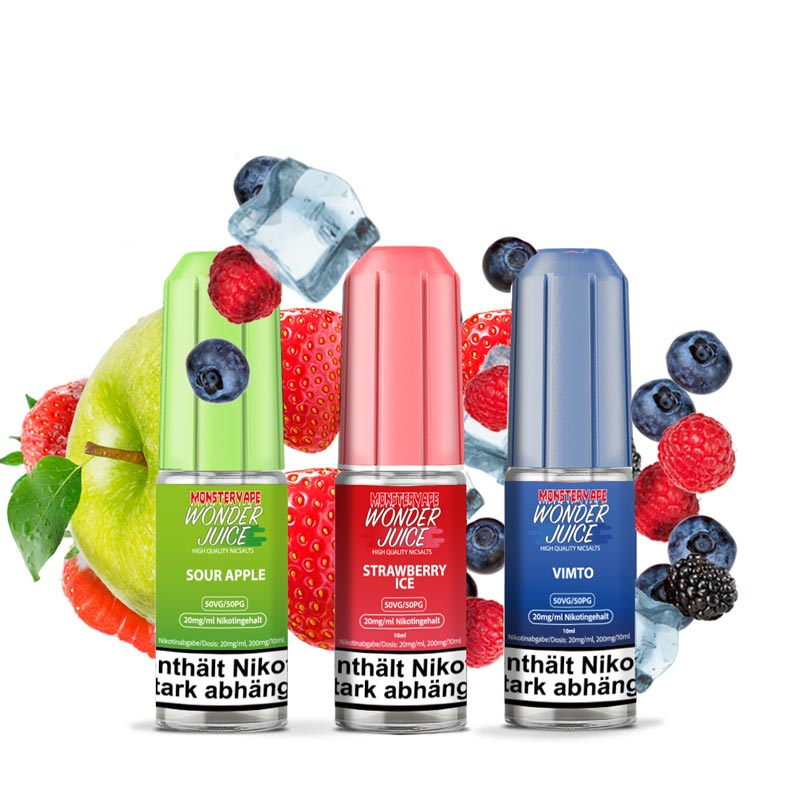 Wonder Juice Premium Nicsalt Liquids