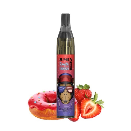 RandM Tornado Vape Vase 600 Strawberry Donut 20 mg/ml