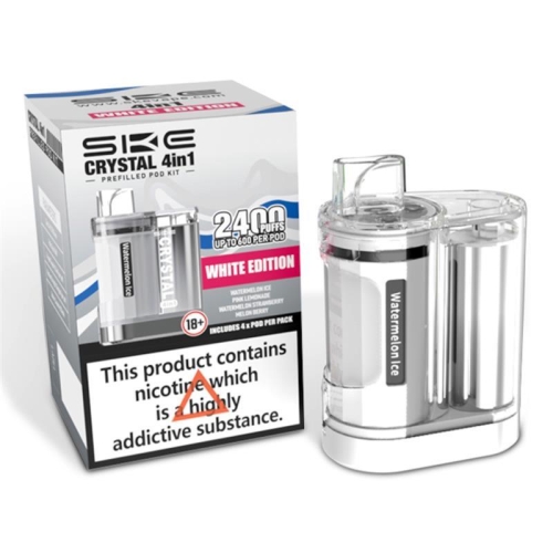 SKE Crystal 4in1 Akku White