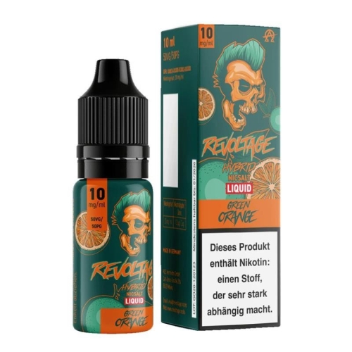 Revoltage -  Green Orange E-Liquid 10 mg