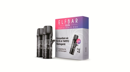 ELf Bar - Elfa Refillable Leerpods 1,1 Ohm (2 Stück)