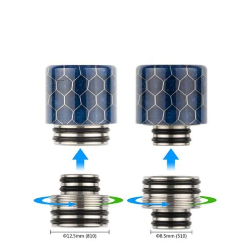 Reewape Snake Skin Drip Tip Blau