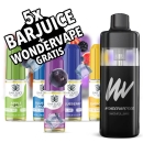 Bar Juice 5er Bundle + Wondervape 7000 gratis