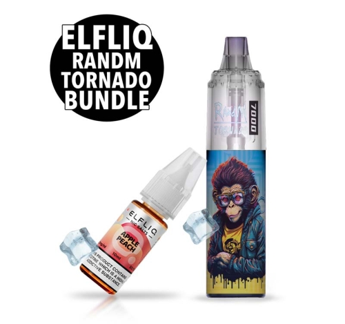 RandM Tornado 7000 + Elfliq Bundle