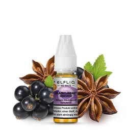 Elfliq - NicSalt Liquid Blackcurrant Aniseed  10 mg/ml