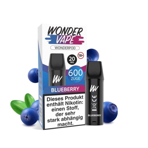 Wondervape - Prefilled Pod 20 mg/ml Blueberry