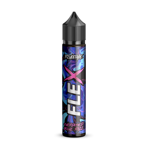 Revoltage FLEX – Overdosed Blue Razz Longfill 10ml