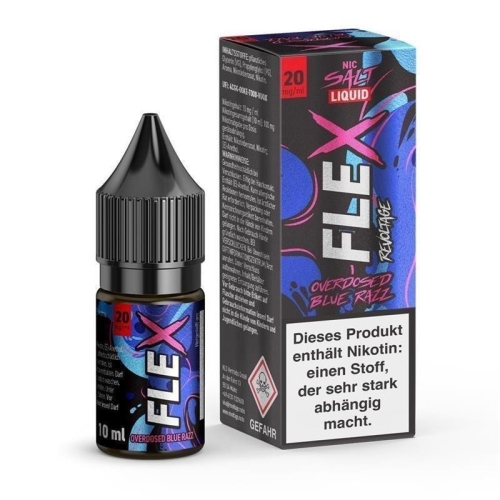 Revoltage FleX - Overdosed Blue Razz 0 mg/ml