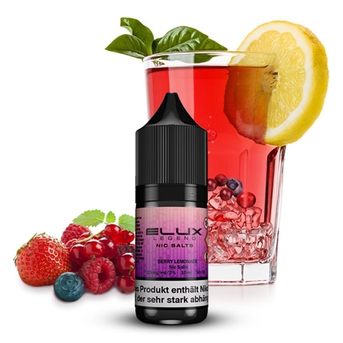 Elux - Nikotinsalz Liquid 10 ml Berry Lemonade 20 mg/ml