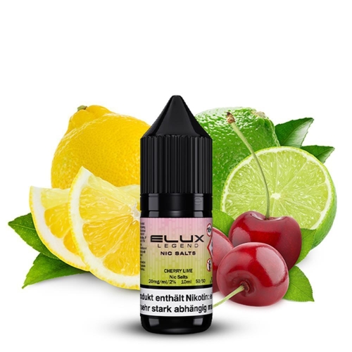 Elux - Nikotinsalz Liquid 10 ml Cherry Lime 20 mg/ml