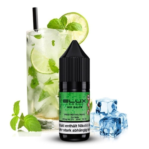 Elux - Nikotinsalz Liquid 10 ml Fresh Menthol Mojito 10 mg/ml