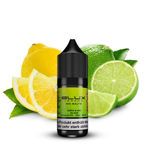 Elux - Nikotinsalz Liquid 10 ml Lemon Lime 20 mg/ml