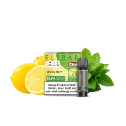 Elf Bar Elfa Pods - 2 St&uuml;ck Lemon Mint 20 mg/ml