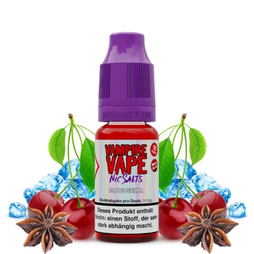 Vampire Vape - Nic Salts 10 ml Blood Sukka 20 mg/ml