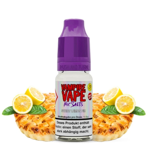 Vampire Vape - Nic Salts 10 ml Sweet Lemon Pie 20 mg/ml