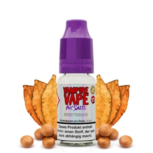 Vampire Vape - Nic Salts 10 ml Sweet Tobacco 10 mg/ml