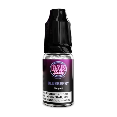 Bar Salts - Nic Salt Liquid Blueberry 10 mg/ml