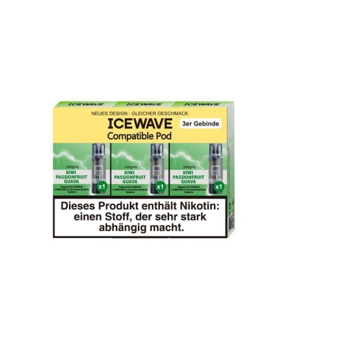 Icewave - Prefilled Pod Special Edition (3 Stück) Kiwi Passionfruit Guava 20 mg/ml