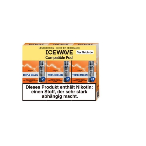 Icewave - Prefilled Pod Special Edition (3 Stück) Triple Melon 20 mg/ml