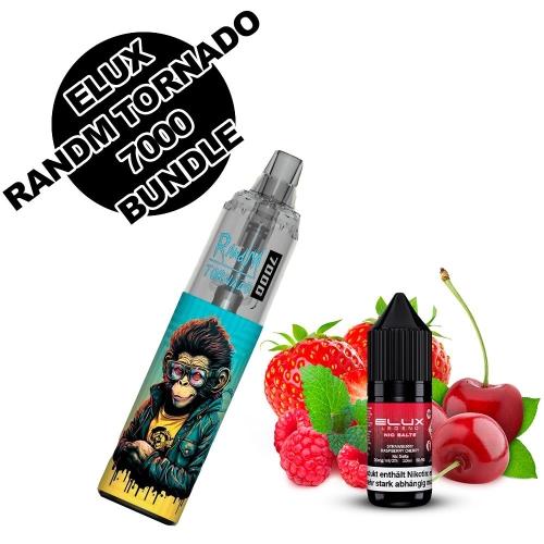 Randm Tornado 7000 Nachfüllbar + Elux Bundle