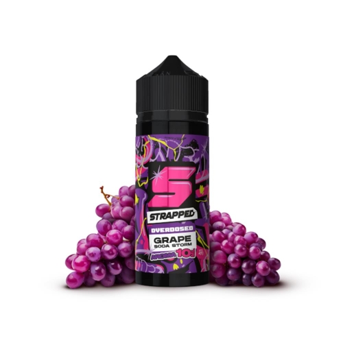 Strapped Overdosed - Grape Soda Storm Longfill 10 ml