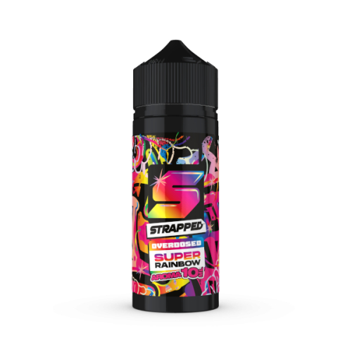 Strapped Overdosed - Super Rainbow Longfill 10 ml