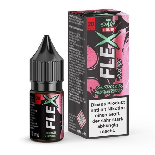 Revoltage FleX - Overdosed Strawberry *Neu 10 mg/ml