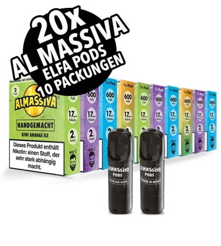 Al Massiva Pods 10er Bundle - 20x Pods