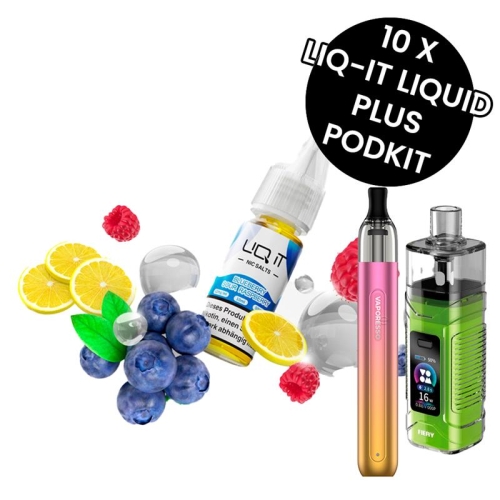 Lovesticks - Liq it 10er Bundle + 1x Pod System