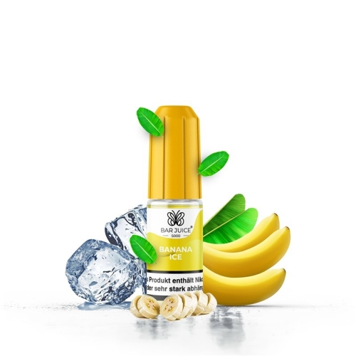 Bar Juice 5000 NicSalt Liquid 10 ml Banana Ice 5 MG NEU