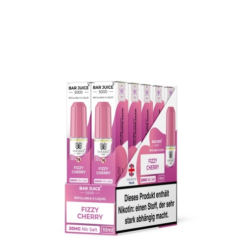Bar Juice 5000 NicSalt Liquid 10 ml Fizzy Cherry 20 MG