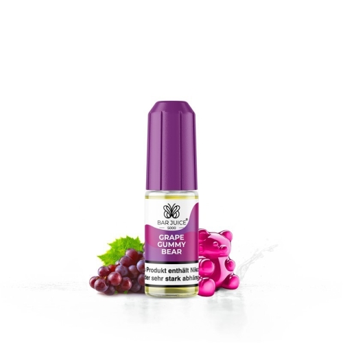 Bar Juice 5000 NicSalt Liquid 10 ml Grape Gummy Bear 20 MG