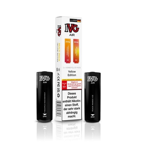 IVG - Air Prefilled Pods (2Stück) Yellow Edition